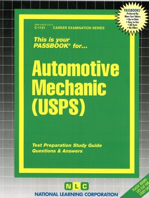 cover image of Automotive Mechanic (USPS)
